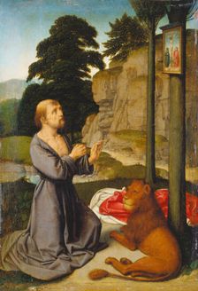 Saint Jerome in the Wilderness, c1510. Creator: Gerard David