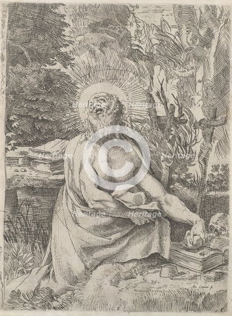 Saint Jerome in the Wilderness, ca. 1591. Creator: Annibale Carracci.