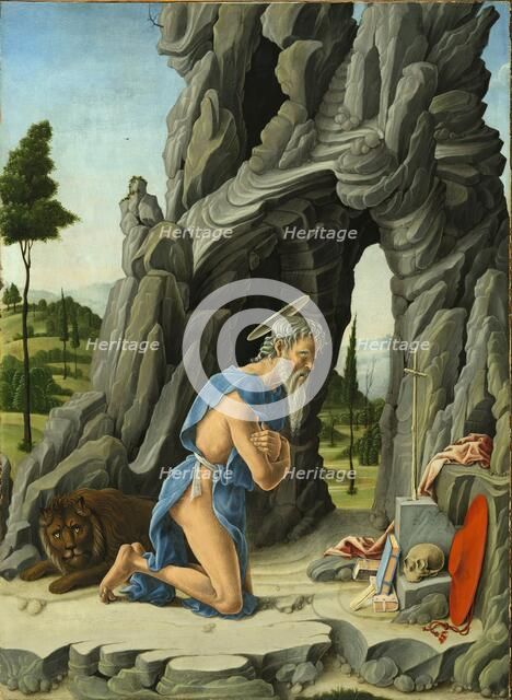 Saint Jerome in the Desert, 1450. Creator: Marco Zoppo.