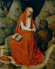 Saint Jerome in the Desert, between 1450 and 1465. Creator: Workshop of Rogier van der Weyden