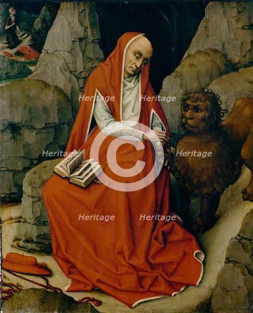 Saint Jerome in the Desert, between 1450 and 1465. Creator: Workshop of Rogier van der Weyden.