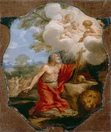 Saint Jerome in the Desert, c1637. Creator: Pietro da Cortona