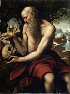 Saint Jerome late 15th or early 16th century. Artist: Cesare da Sesto