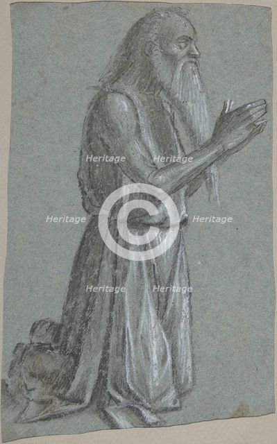 Saint Jerome (recto); Soldier with a Spear (verso), 1460-1525. Creator: Vittore Carpaccio.
