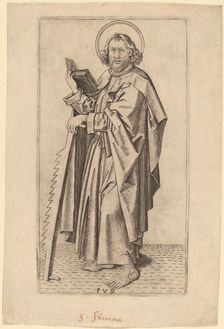 Saint Judas Thaddaeus, c. 1490/1500. Creator: Master FVB