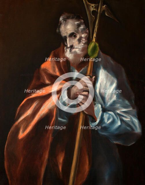 Saint Jude the Apostle. Artist: El Greco, Dominico (1541-1614)