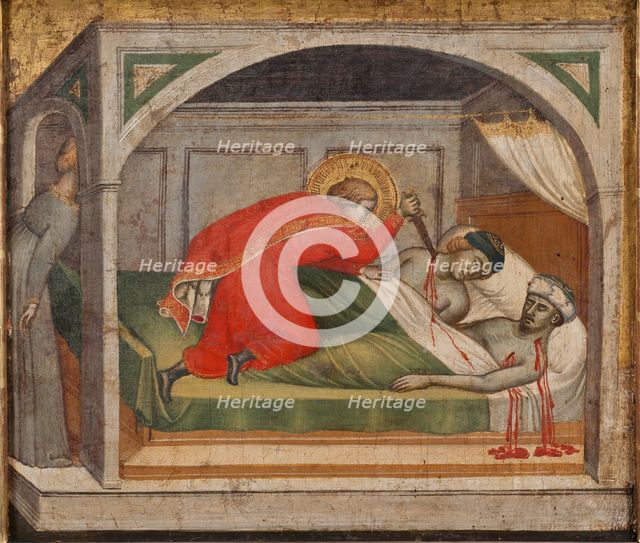 Saint Julian Having Killed His Parents.