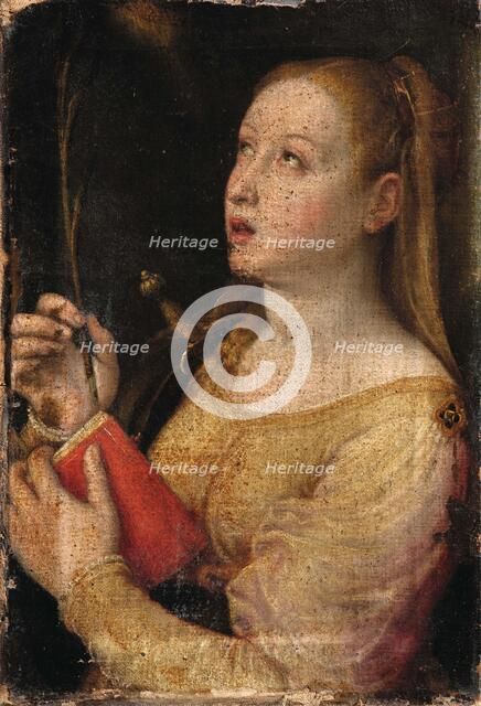 Saint Justina of Padua, . Creator: Longhi; Barbara (1552-c. 1638).