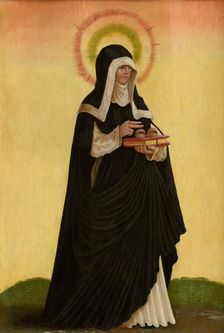 Saint Odile , 1519. Creator: Master of the Danube School (active 1510-1515)