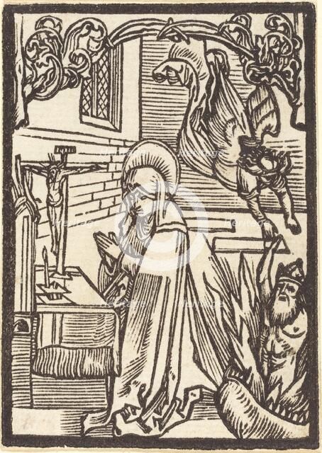 Saint Odilia, c. 1500. Creator: Albrecht Durer.