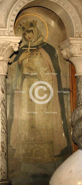 Saint Olga, Princess of Kiev, 1885-1896. Artist: Nesterov, Mikhail Vasilyevich (1862-1942)