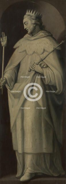 Saint Louis IX, King of France, late 16th century. Creator: Abraham de Rijcke.