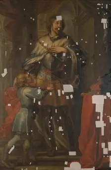 Saint Louis IX, King of France, the Crusader. Creator: Philip Fruytiers