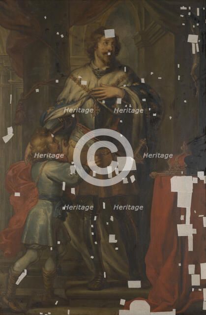 Saint Louis IX, King of France, the Crusader. Creator: Philip Fruytiers.