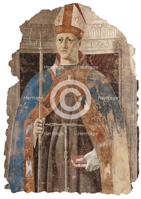 Saint Louis of Toulouse, 1460. Creator: Piero della Francesca (ca 1415-1492).