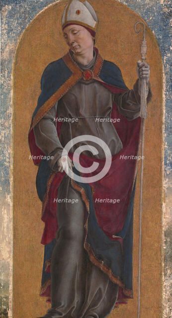 Saint Louis of Toulouse, 1484?. Creator: Cosmè Tura.