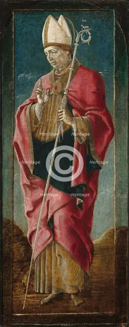 Saint Louis of Toulouse, c. 1470/1480. Creator: Cosmè Tura.