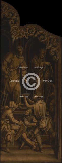 Saint Laurens and Saint Elizabeth, 1517-1524/ 1525. Creator: Bernaert van Orley.