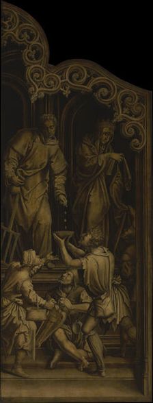 Saint Laurens and Saint Elizabeth, 1517-1524/ 1525. Creator: Bernaert van Orley