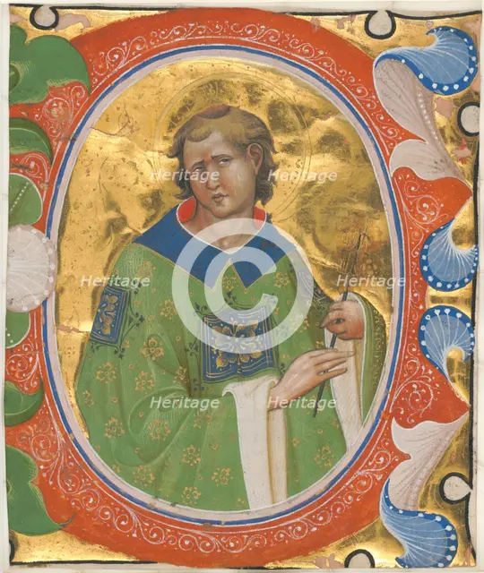 Saint Lawrence, 1440/1450. Creator: Master of the Murano Gradual.