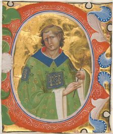 Saint Lawrence, 1440/1450. Creator: Master of the Murano Gradual