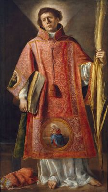 Saint Lawrence, 1632. Creator: Luis Fernández