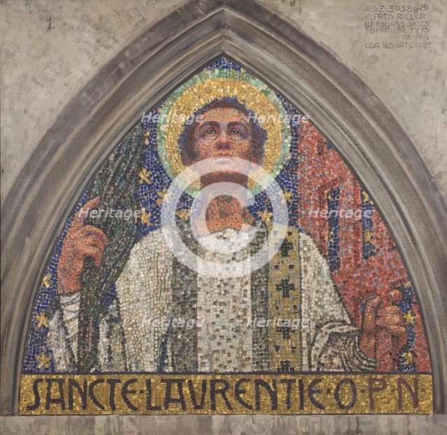 Saint Lawrence, 1901. Creator: Alfred Roller.