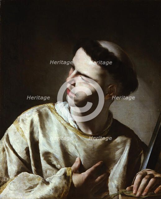 Saint Lawrence. Artist: Cavallino, Bernardo (1616-1656)