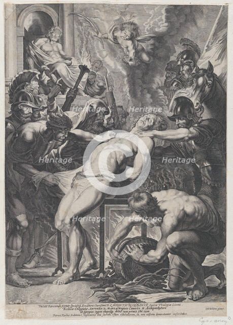 Saint Lawrence at the Stake, ca. 1621-1750. Creator: Anon.