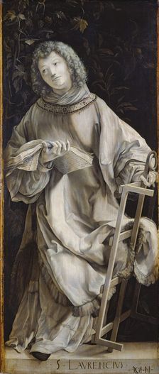 Saint Lawrence, c1509-1510. Creator: Matthias Gruenewald