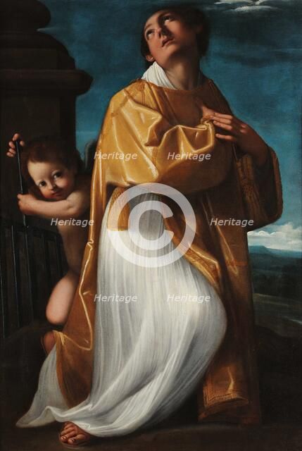 Saint Lawrence, c1605. Creator: Amidano, Giulio Cesare (1566-1630).