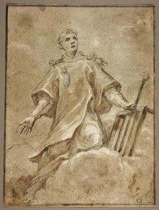 Saint Lawrence in Glory, n.d. Creator: Sigismondo Caula