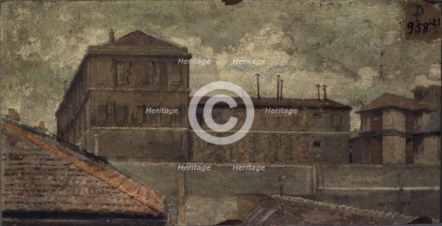 Saint-Lazare prison, 1908. Creator: Lazar Meyer.