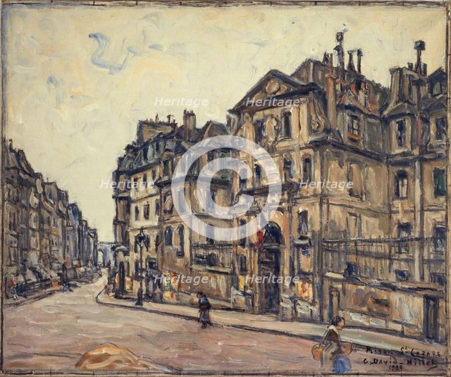 Saint-Lazare prison, 1932. Creator: Germain David-Nillet.