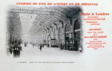 Saint-Lazare Station, Paris, c1900