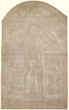 Saint Leonard and Four Episodes from His Life, ca. 1500-1510. Creator: Francesco di Paolo da Montereale