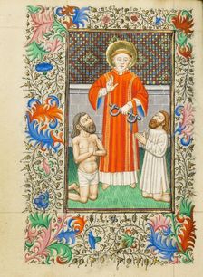 Saint Leonard; Book of Hours, about 1430-1440. Creator: Fastolf Master