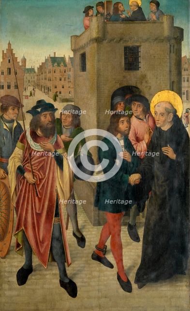 Saint Leonard Liberating Captives, c1475-1480. Creator: Anon.