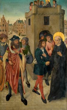 Saint Leonard Liberating Captives, c1475-1480. Creator: Anon