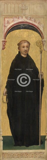 Saint Leonard of Noblac, 1400-1425. Creator: Anon.