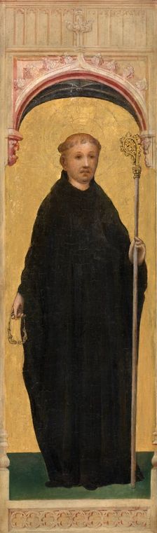 Saint Leonard of Noblac, 1400-1425. Creator: Anon