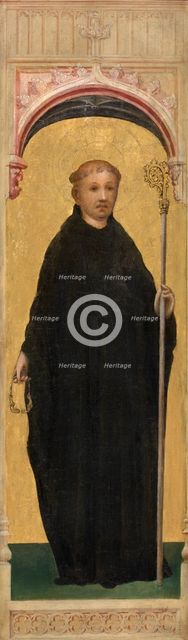 Saint Leonard of Noblac, 1400-1425. Creator: Anon.