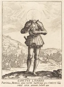 Saint Livier. Creator: Jacques Callot