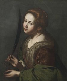 Saint Lucia, 1636-1638. Creator: Gentileschi, Artemisia (1598-1653)