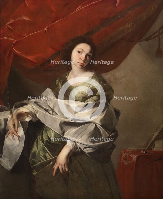 Saint Lucia, ca 1645-1648. Creator: Cavallino, Bernardo (1616-1656).