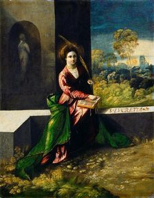 Saint Lucretia, c. 1520. Creator: Dosso Dossi