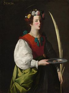 Saint Lucy, c. 1625/1630. Creator: Francisco de Zurbaran