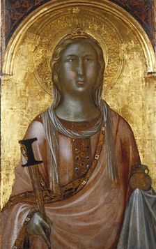 Saint Lucy, c1340. Creator: Niccolo di Segna