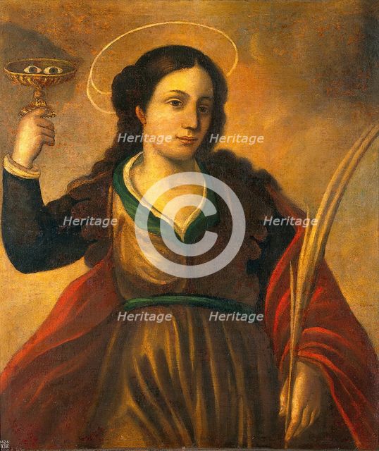 Saint Lucy, c16th century. Creator: Unknown.