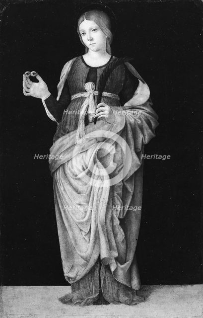 Saint Lucy. Creator: Francesco Zaganelli.